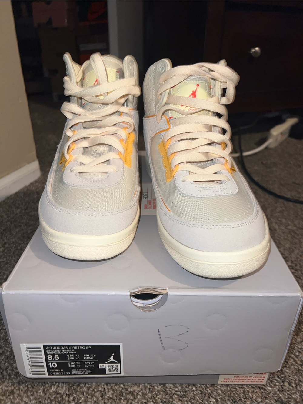 Jordan 2 Union LA Rattan - Picture 2 of 2